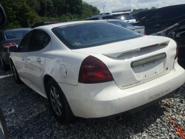 2G2WP522341307422 - 2004 PONTIAC GRAND PRIX WHITE photo 3