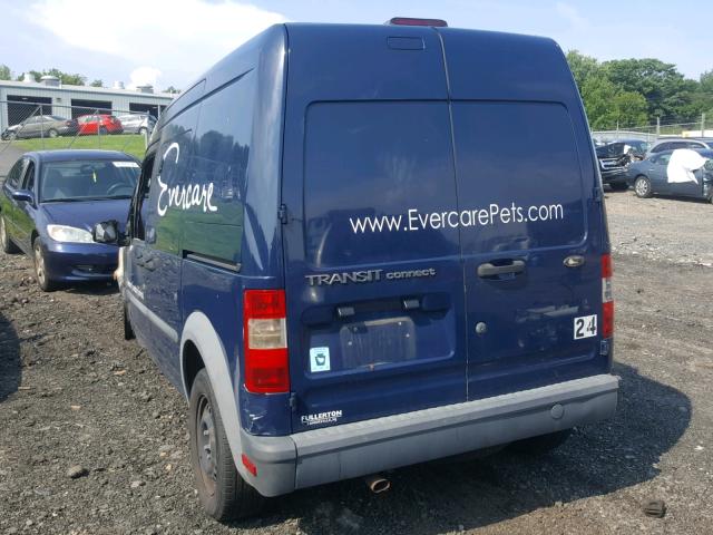NM0LS7AN8AT010315 - 2010 FORD TRANSIT CO BLUE photo 3