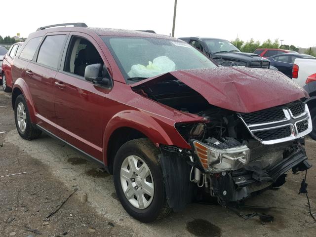 3D4PG4FB9BT501441 - 2011 DODGE JOURNEY EX RED photo 1