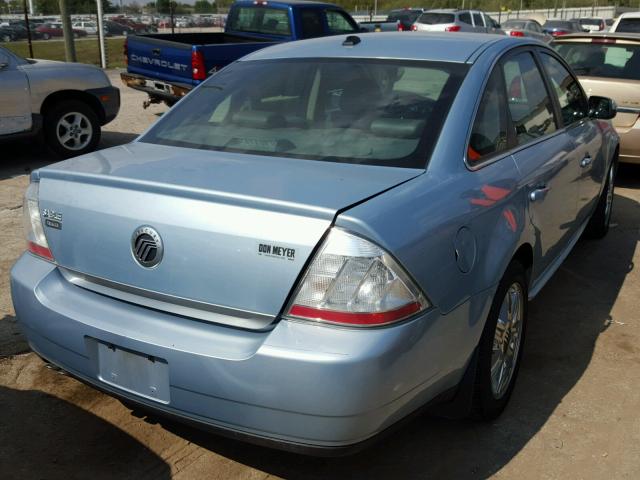 1MEHM42W78G620393 - 2008 MERCURY SABLE BLUE photo 4