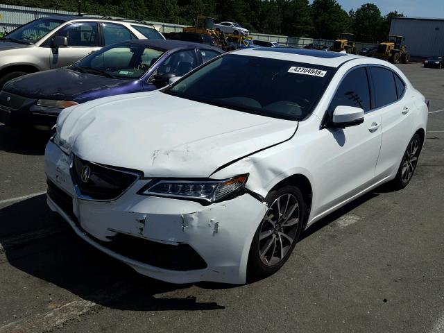 19UUB2F56HA001624 - 2017 ACURA TLX TECH WHITE photo 2