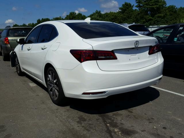 19UUB2F56HA001624 - 2017 ACURA TLX TECH WHITE photo 3