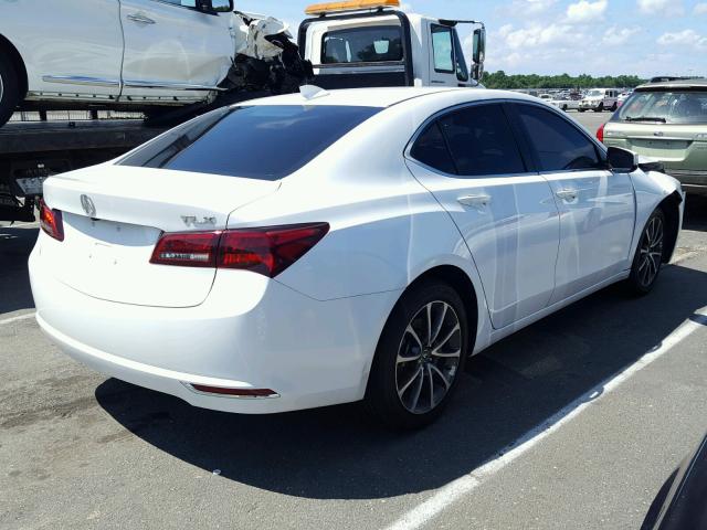19UUB2F56HA001624 - 2017 ACURA TLX TECH WHITE photo 4