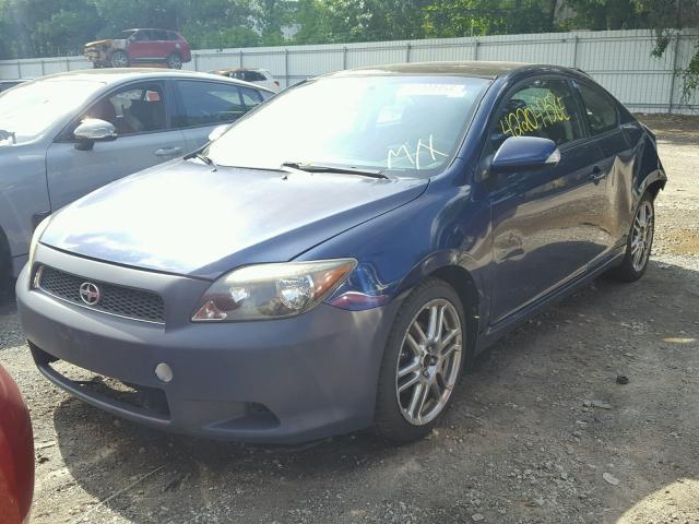 JTKDE167250009747 - 2005 TOYOTA SCION TC ლურჯი ფოტო 2