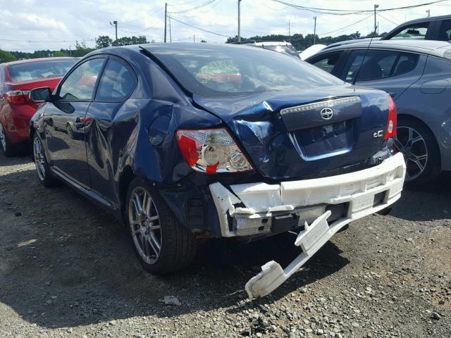 JTKDE167250009747 - 2005 TOYOTA SCION TC ლურჯი ფოტო 3
