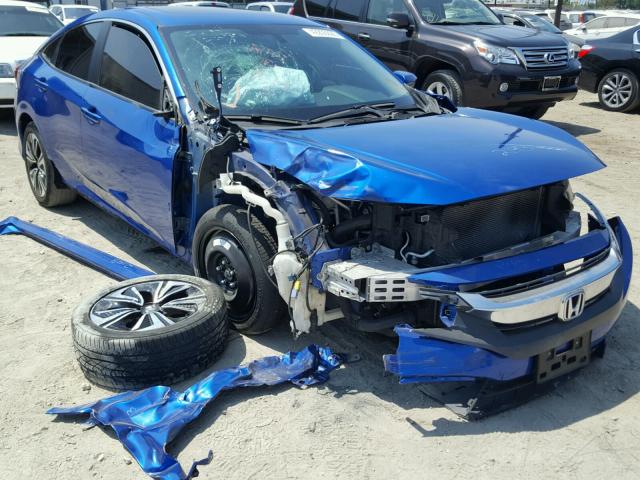 2HGFC1F70GH659893 - 2016 HONDA CIVIC EXL 蓝色 照片 1