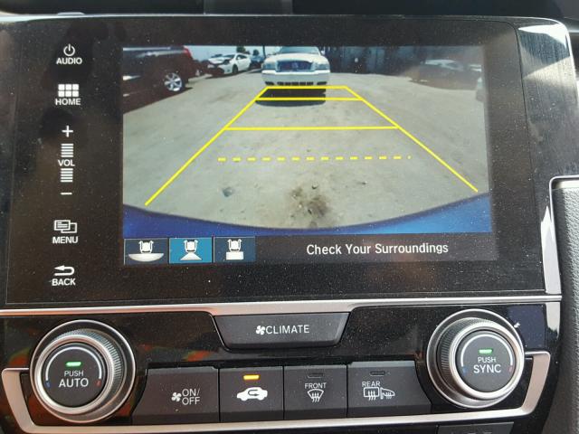 2HGFC1F70GH659893 - 2016 HONDA CIVIC EXL 蓝色 照片 9