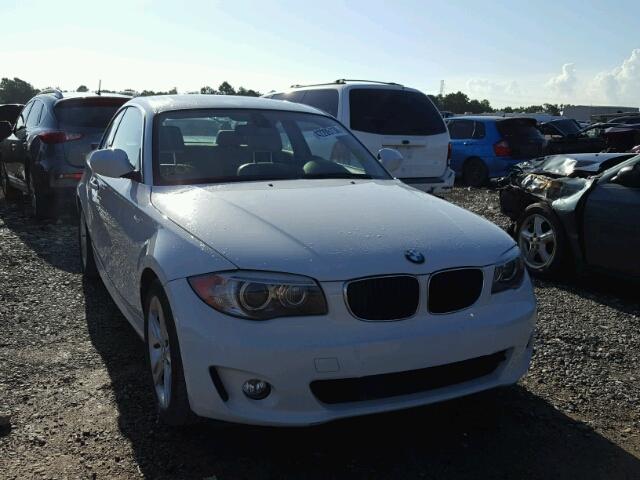 WBAUP7C59DVP25633 - 2013 BMW 128 I WHITE photo 1