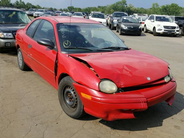 1B3ES42C7WD514784 - 1998 DODGE NEON HIGHL RED photo 1