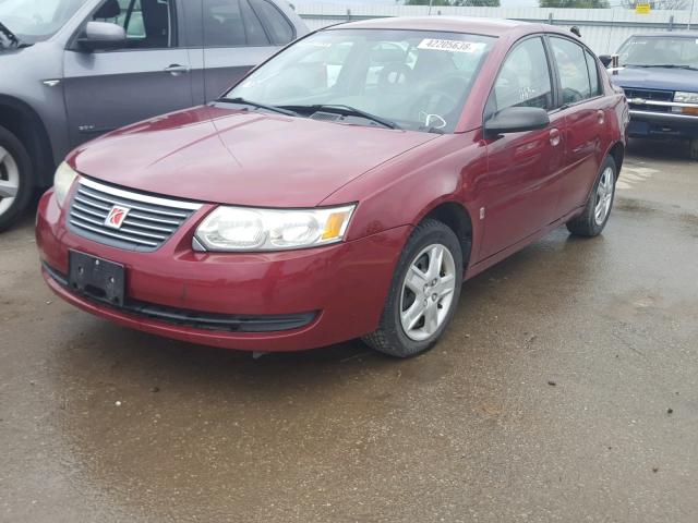 1G8AJ55F86Z111809 - 2006 SATURN ION LEVEL MAROON photo 2