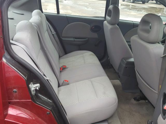 1G8AJ55F86Z111809 - 2006 SATURN ION LEVEL MAROON photo 6