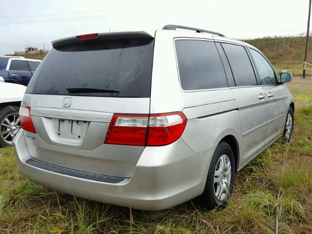 5FNRL38767B141524 - 2007 HONDA ODYSSEY EX GOLD photo 4