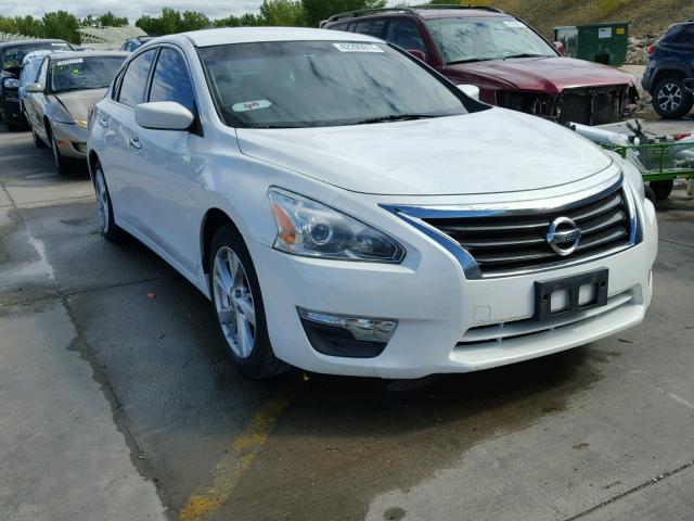 1N4AL3AP0DN459391 - 2013 NISSAN ALTIMA 2.5 WHITE photo 1