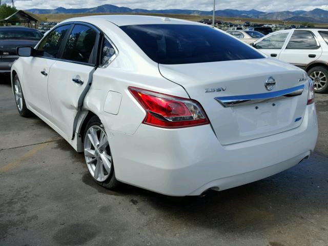 1N4AL3AP0DN459391 - 2013 NISSAN ALTIMA 2.5 WHITE photo 3