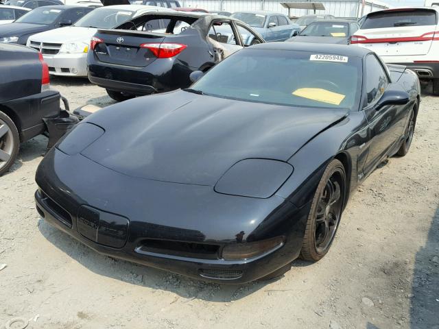 1G1YY12S115113260 - 2001 CHEVROLET CORVETTE Z BLACK photo 2