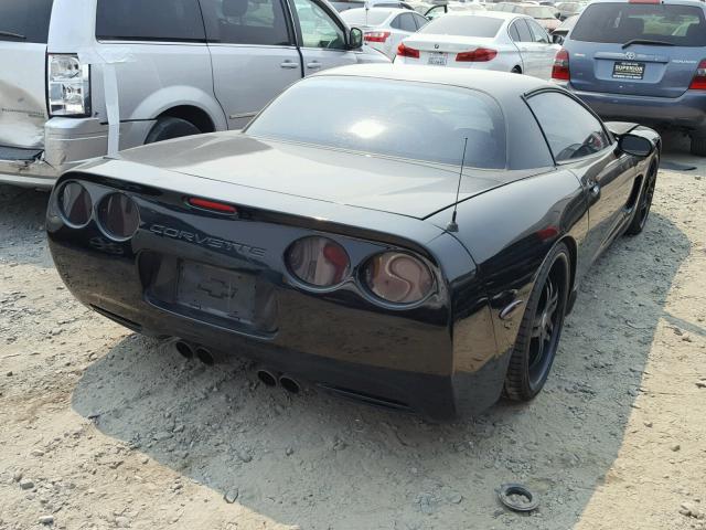 1G1YY12S115113260 - 2001 CHEVROLET CORVETTE Z BLACK photo 4