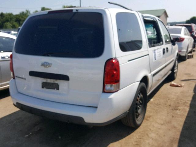 1GNDV23L26D206319 - 2006 CHEVROLET UPLANDER L WHITE photo 4