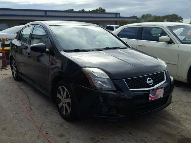 3N1AB6AP9CL767501 - 2012 NISSAN SENTRA 2.0 BLACK photo 1