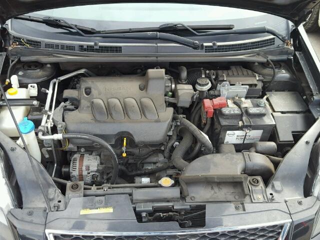 3N1AB6AP9CL767501 - 2012 NISSAN SENTRA 2.0 BLACK photo 7