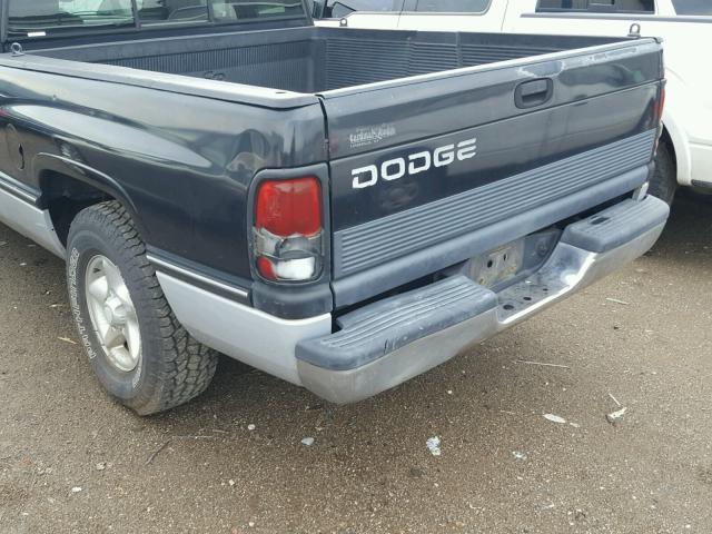 3B7HC13Z9VM559965 - 1997 DODGE RAM 1500 BLACK photo 9