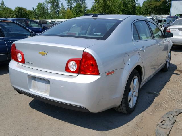 1G1ZA5E06CF352844 - 2012 CHEVROLET MALIBU LS ვერცხლისფერი ფოტო 4