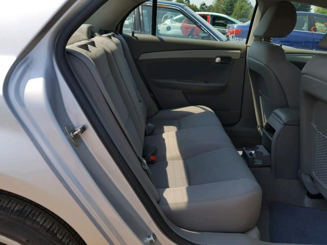 1G1ZA5E06CF352844 - 2012 CHEVROLET MALIBU LS ვერცხლისფერი ფოტო 6