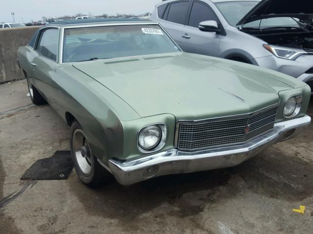 138570F110100 - 1970 CHEVROLET MONTECARLO GREEN photo 1