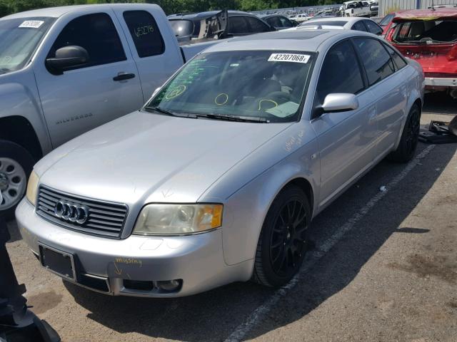 WAUCD64B84N064454 - 2004 AUDI A6 S-LINE SILVER photo 2