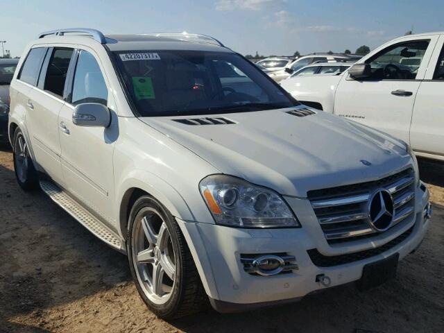 4JGBF86E38A320438 - 2008 MERCEDES-BENZ GL WHITE photo 1