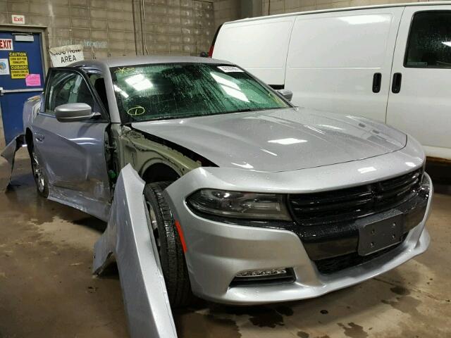 2C3CDXJG9GH294143 - 2016 DODGE CHARGER GRAY photo 1