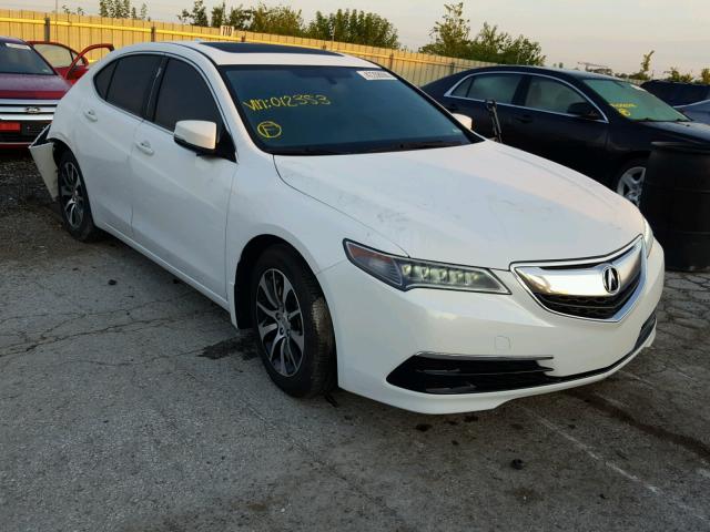 19UUB1F32GA012353 - 2016 ACURA TLX WHITE photo 1