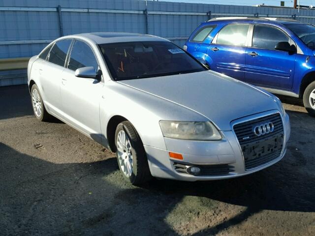 WAUDH74FX6N183823 - 2006 AUDI A6 3.2 QUA SILVER photo 1