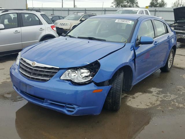 1C3LC46K27N506547 - 2007 CHRYSLER SEBRING BLUE photo 2