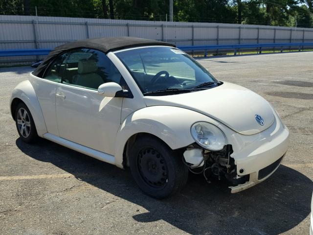 3VWRF31Y16M309197 - 2006 VOLKSWAGEN NEW BEETLE Krem foto 1