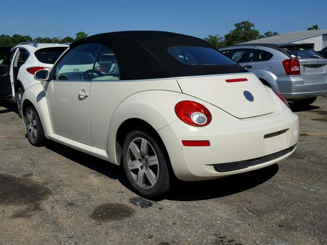 3VWRF31Y16M309197 - 2006 VOLKSWAGEN NEW BEETLE Krem foto 3