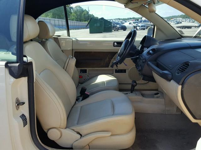 3VWRF31Y16M309197 - 2006 VOLKSWAGEN NEW BEETLE Krem foto 5