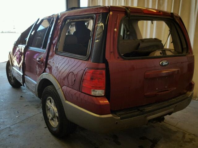 1FMPU18L54LA96344 - 2004 FORD EXPEDITION BURGUNDY photo 3