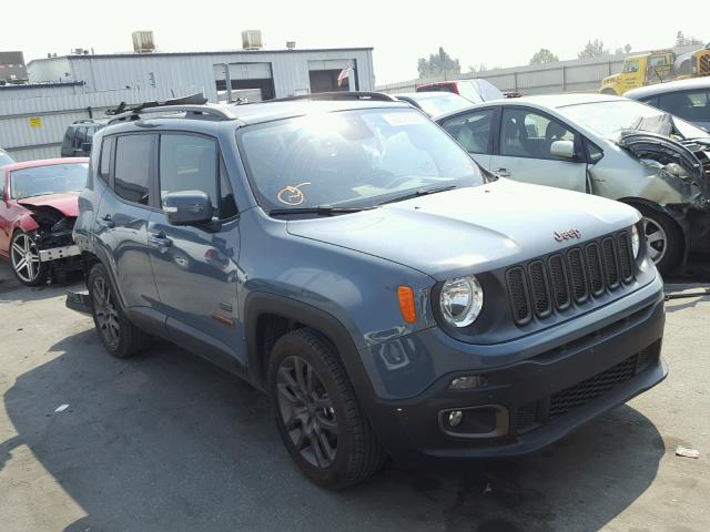 ZACCJABW9GPE00547 - 2016 JEEP RENEGADE L GRAY photo 1