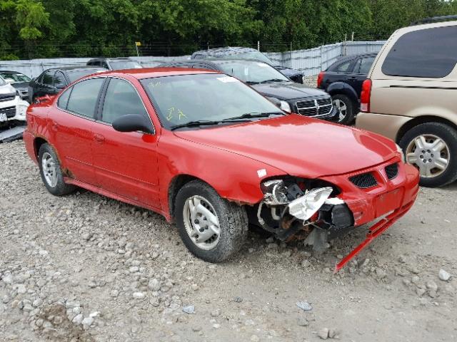 1G2NE52F63C213189 - 2003 PONTIAC GRAND AM S წითელი ფოტო 1