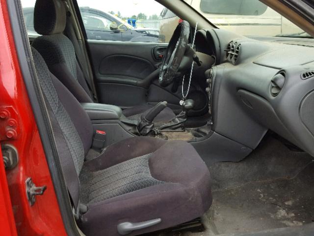 1G2NE52F63C213189 - 2003 PONTIAC GRAND AM S წითელი ფოტო 5