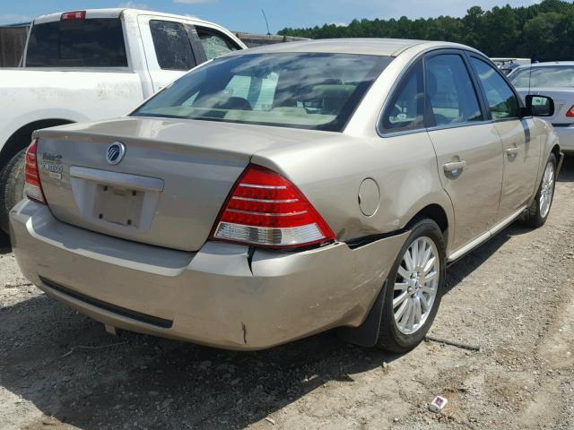 1MEFM42126G616373 - 2006 MERCURY MONTEGO PR GOLD photo 4