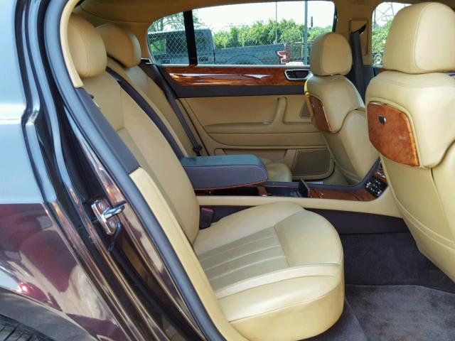 SCBBR93W17C040599 - 2007 BENTLEY CONTINENTA BROWN photo 6