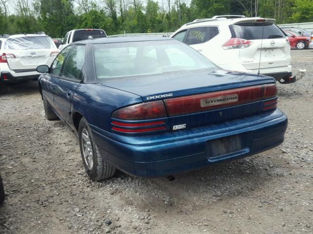 2B3HD46T5VH543882 - 1997 DODGE INTREPID GREEN photo 3