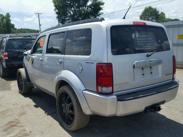 1D4PU4GKXBW602926 - 2011 DODGE NITRO HEAT SILVER photo 3