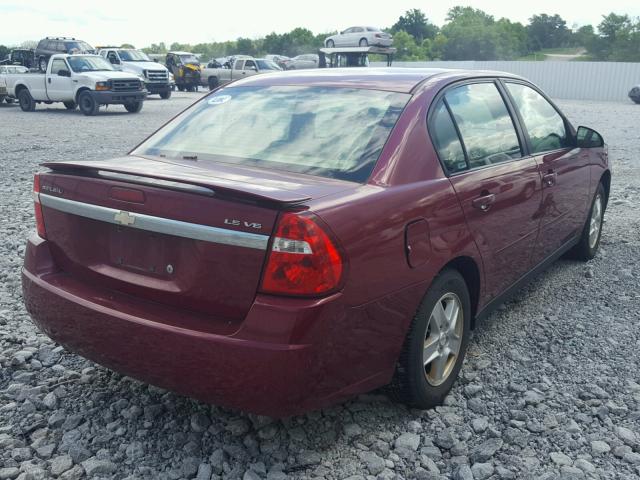 1G1ZT54884F177094 - 2004 CHEVROLET MALIBU LS RED photo 4