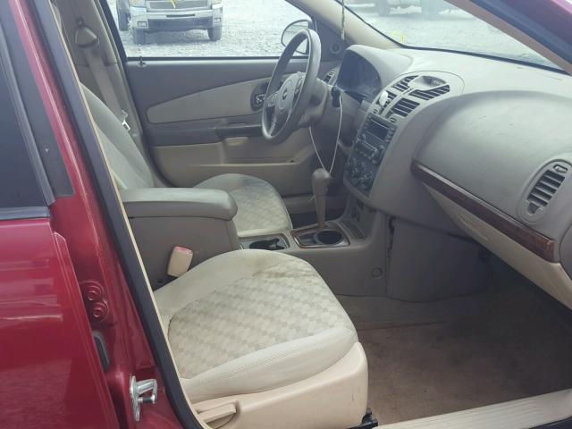 1G1ZT54884F177094 - 2004 CHEVROLET MALIBU LS RED photo 5
