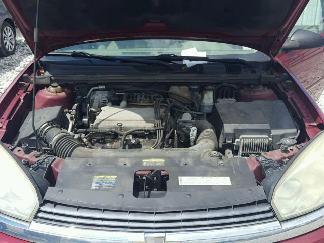 1G1ZT54884F177094 - 2004 CHEVROLET MALIBU LS RED photo 7