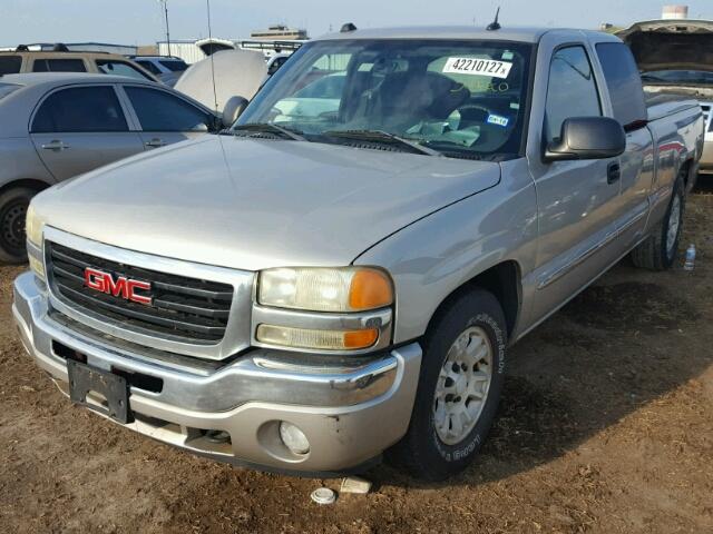 1GTEC19T55Z113297 - 2005 GMC NEW SIERRA SILVER photo 2