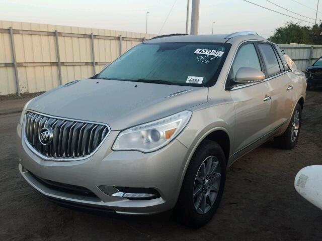 5GAKRBKD4HJ262671 - 2017 BUICK ENCLAVE SILVER photo 2