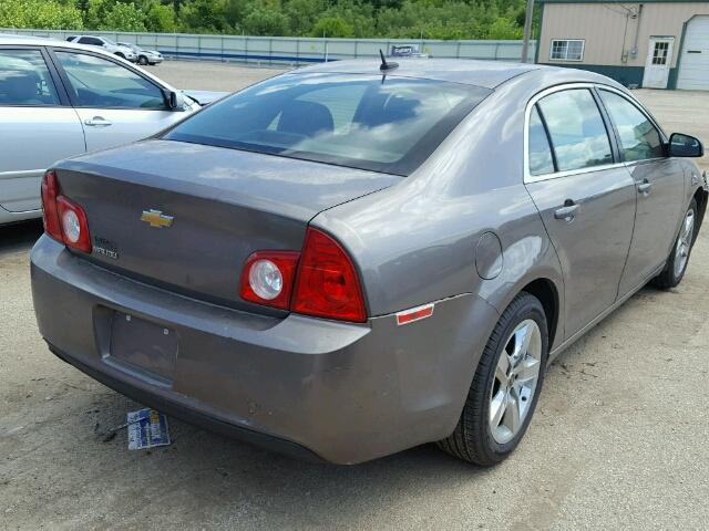 1G1ZB5E18BF111730 - 2011 CHEVROLET MALIBU LS GRAY photo 4